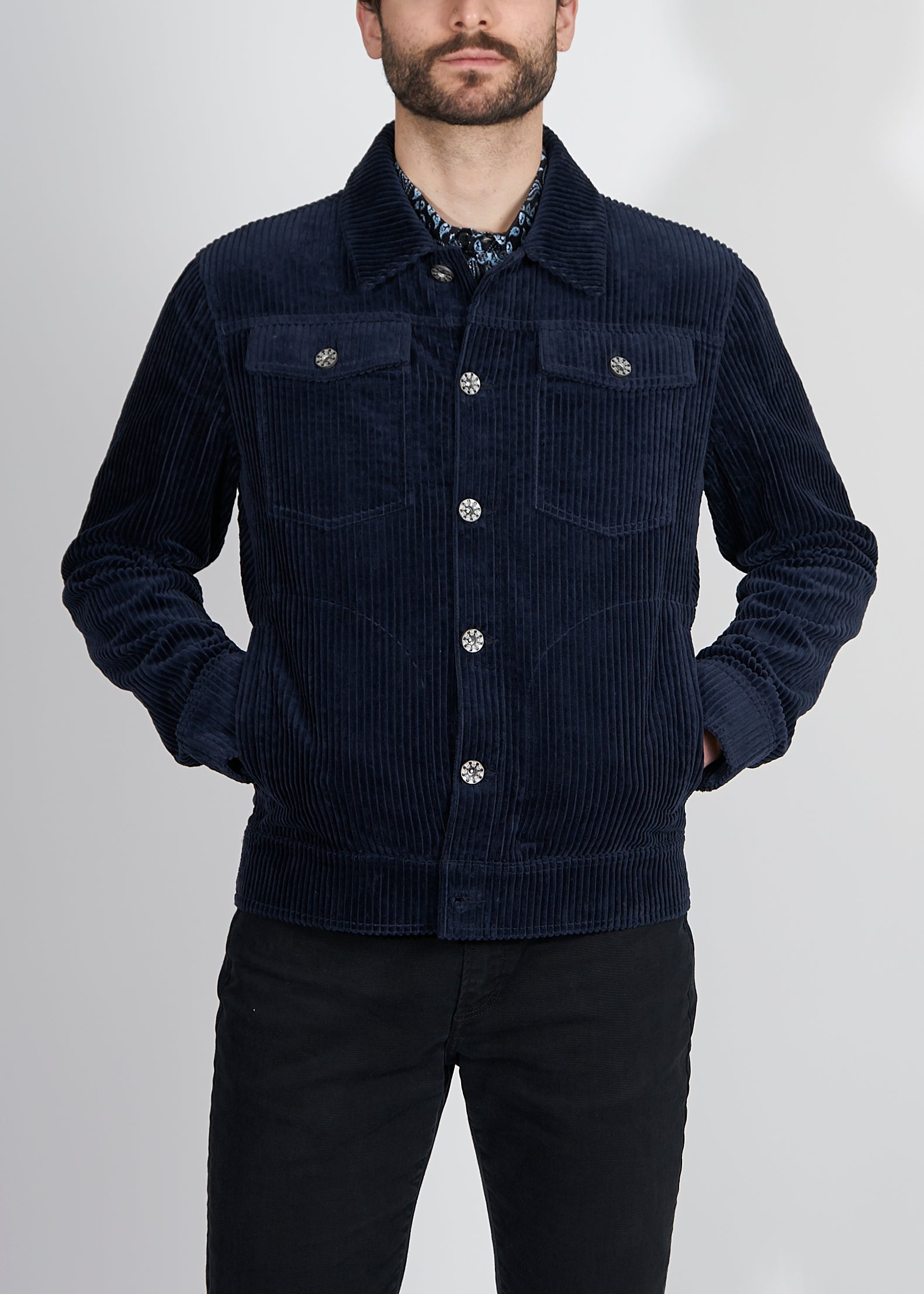 WALKER TRUCKER CORDUROY JACKET - CRWTH