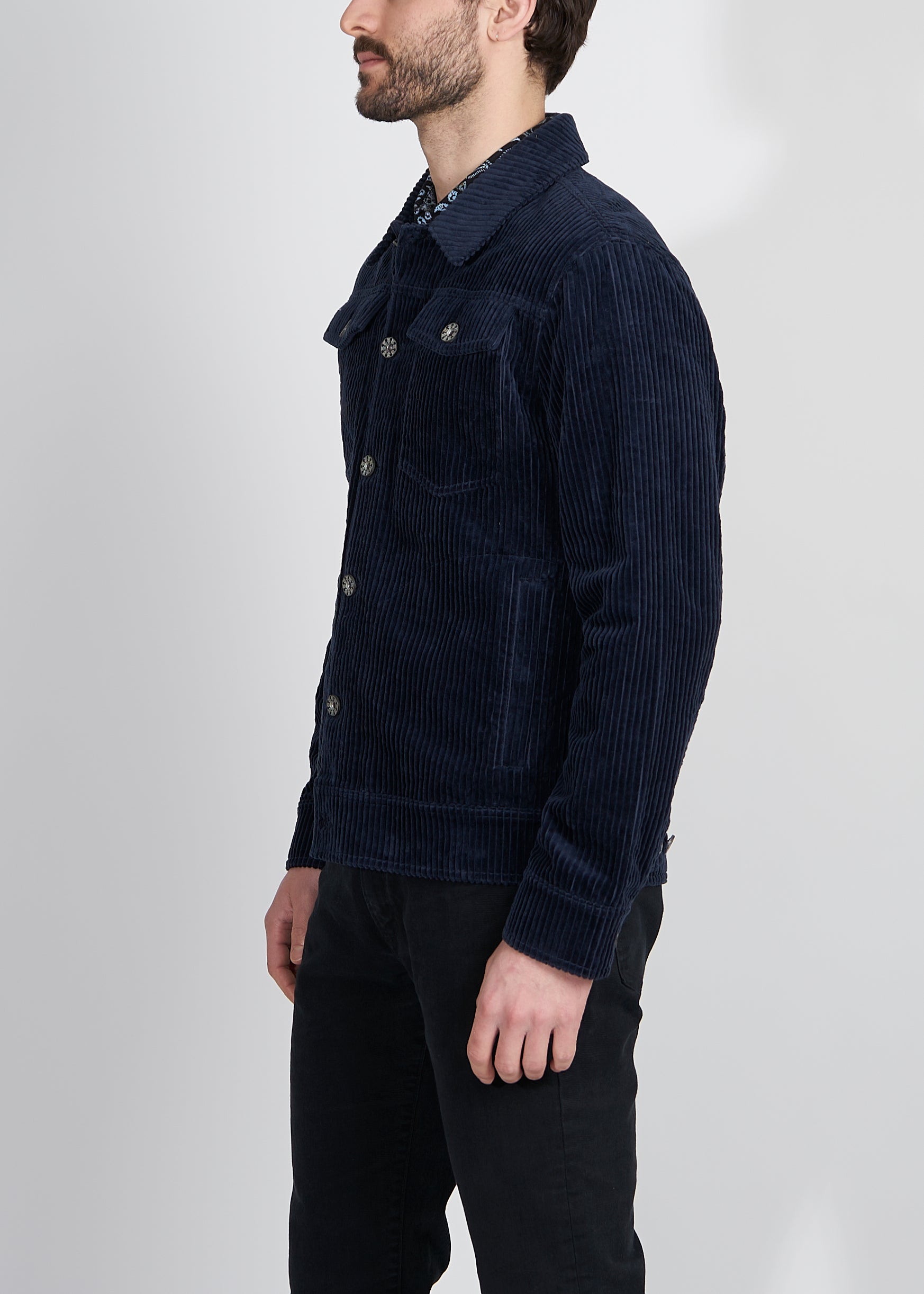 WALKER TRUCKER CORDUROY JACKET - CRWTH